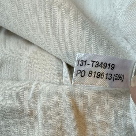 Tommy Bahama Men's Silk Embroidered Short Sleeve Button Up Shirt Beige Sz Small - Picture 5 of 8